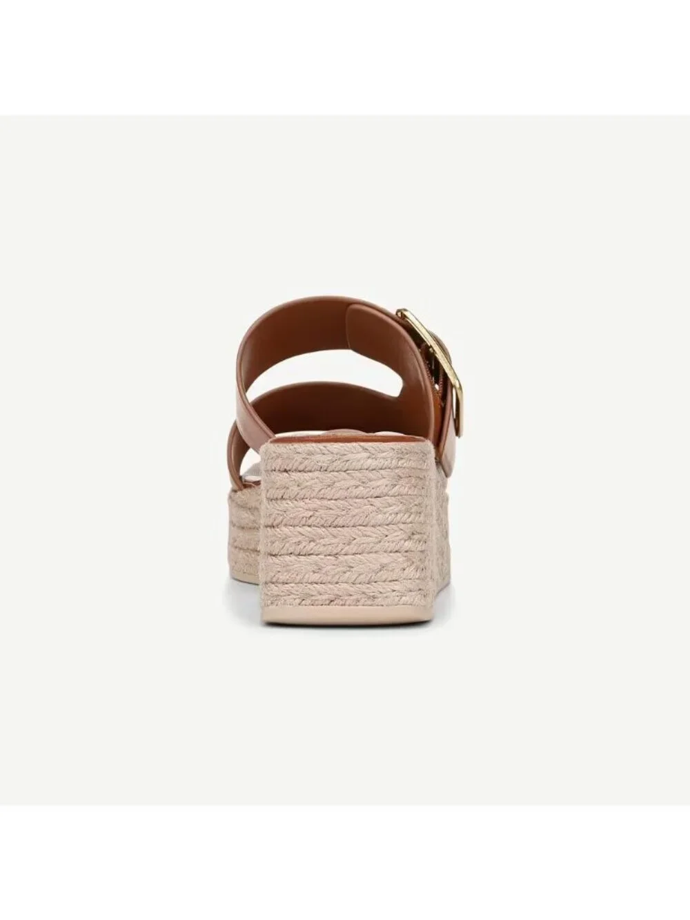 Franco Sarto Womens Taziana Espadrille Slide Sandals Brown 5.5 New $115